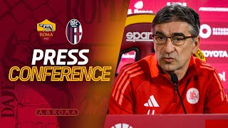 🟨 LIVE 🟥 LA CONFERENZA STAMPA DI IVAN JURIC IN VISTA DI ROMABOLOGNA [upl. by Anilam]