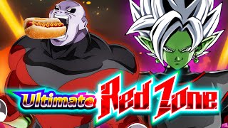 GLIZZY GOBBLER EZA STR JIREN VS THE ULTIMATE RED ZONE FUSION ZAMASU DBZ Dokkan Battle [upl. by Alba]