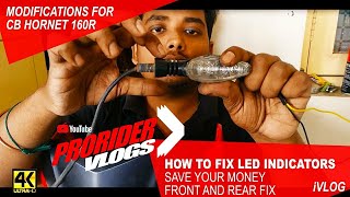 How to Fix LED Indicators  CB Hornet 160R  In Detail Explanation [upl. by Moorefield]