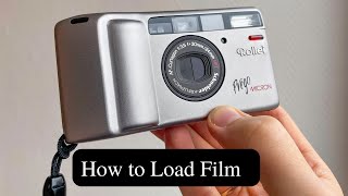 How to Load Film Rollei Prego Micron Ricoh R1 R1s GR1 Gr21 Tutorial for Film Loading analog camera [upl. by Harrison]