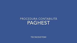 Importazione contabilità paghe esterne  PAGHEST [upl. by Alyad961]