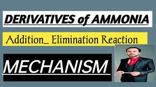 DERIVATIVE OF AMMONIA Addition of Hydroxylamine HYDRAZINE PHENYLHYDRAZINE 24DNPH MECHANISM CNG [upl. by Haidej960]