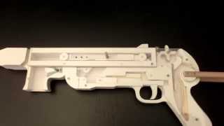 MP40 Rubberband Gun insight view [upl. by Champagne]