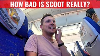 Review FLY SCOOT 787  THE WORLDs WORST DREAMLINER [upl. by Solegnave]