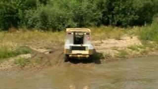 Offroad Uaz and some other vehicles river crossing I [upl. by Nylidnam]