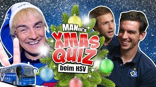 HSV Christoph Moritz und Matti Steinmann im Weihnachtsquiz [upl. by Dorcia]