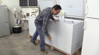 DC Sunstar Freezers and Refrigerators  Missouri Wind and Solar [upl. by Atnahs]