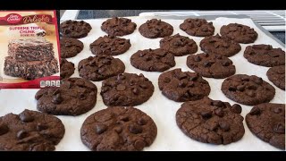 Betty Crocker Cookie Brownies  How to make Brownie Mix Cookies  Betty Crocker [upl. by Ive]