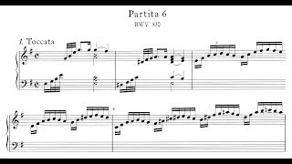 Bach Keyboard Partita No6 in E Minor BWV 830 Anderszewski Levit [upl. by Ahsinek]