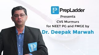 CVS Murmurs for NEET PG and FMGE by Dr Deepak Marwah [upl. by Elitnahc]