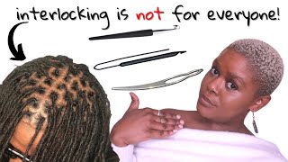 Should You Be Interlocking Your Locs  Protips from Loctician [upl. by Waal]