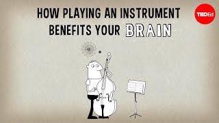 How playing an instrument benefits your brain  Anita Collins [upl. by Reffineg728]