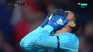 Cantada de Keylor Navas Real Madrid x Betis 11032017 [upl. by Casteel194]