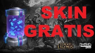 SKIN GRATIS SU LEAGUE OF LEGENDS CON TWITCH PRIME [upl. by Sucramej156]