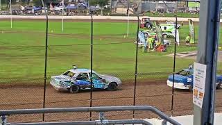 Lismore Speedway RSA Street Stockers 4 Cylinder Sedans heat 1  310324 [upl. by Llenwahs]