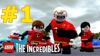 LEGO The Incredibles Walkthrough  Part 1 UnderMined [upl. by Enialem]