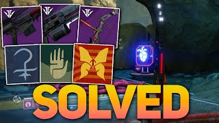 Unlock All 3 Black Armory Family Emblems amp Complete Beacon Puzzle Destiny 2 [upl. by Grimbly]