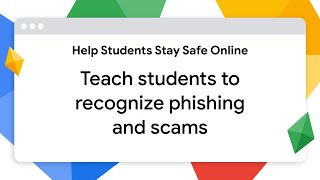 Teach students to recognize phishing and scams [upl. by Corbie360]