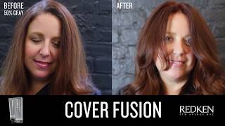 MEET THE EXPERTS GRAY COVERAGE SOLUTION REDKEN COVER FUSION [upl. by Keraj]