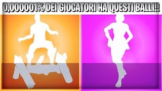 10 Balli più RARI Che NON Avrai MAI Visto su Fortnite [upl. by Zurc]