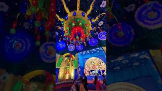 Peyara bagan durga pujo pandal 2024 durgapuja shortvideo entertainment shorts [upl. by Ellitnahc215]