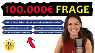 Schaffst DU die 100000€ Frage – WER WIRD MILLIONÄR [upl. by Carolan]