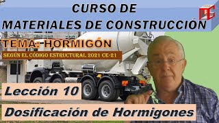 🏭 DOSIFICACIÓN DEL HORMIGÓN 🏭 [upl. by Oicnerual419]