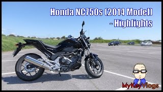 Honda NC750S  Motorcycle Highlights  MyKeyVlogs [upl. by Jennine]