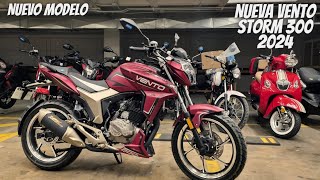 Nueva Vento Storm 300 2024😱  Nuevo Lanzamiento🔥  Nuevo Motor💯 [upl. by Eellek]