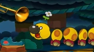 Paper Mario Sticker Star  Part 13  World 31 Leaflitter Path Nintendo 3DS Gameplay Walkthrough [upl. by Keane588]