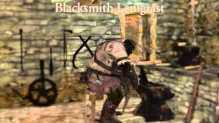 Dark Souls 2 Dialogue  Blacksmith Lenigrast [upl. by Fafa]