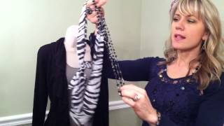 Betsy Jansey Premier Designs Jewelry with ScarvesMOV [upl. by Hatch]