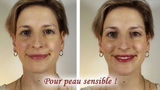 Maquillage facile avec les produits Couvrance de Avène [upl. by Turpin]