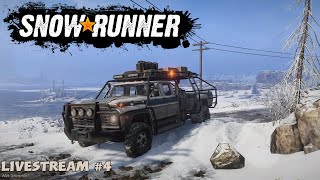 SnowRunner  KovdSee Halbinsel Kola  PS4LivestreamGerman [upl. by Carnes]