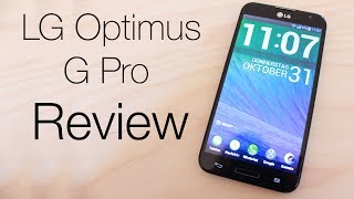 Review  LG Optimus G Pro [upl. by Eniamert]