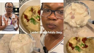 Loaded Baked Potato Soup [upl. by Amando164]