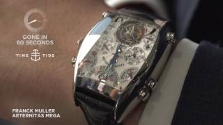 GONE IN 60 SECONDS  Franck Muller Aeternitas Mega [upl. by Greenebaum858]