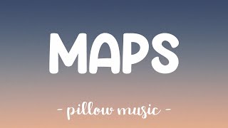 Maps  Maroon 5 Lyrics 🎵 [upl. by Halvaard]