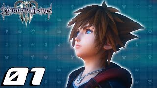 KINGDOM HEARTS III  Ep 1  New Game [upl. by Kecaj]