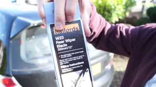 How To Fit Wiper Blades Civic Type R Si EP3 [upl. by Siari]