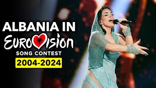 Albania in Eurovision Song Contest 🇦🇱 2024  2004 RECAP [upl. by Lanam]