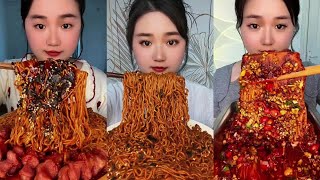 This Food Show Eating Noodles Spicist Flavors Special Very Yummy Asmr Mukbang Eating [upl. by Daniyal]