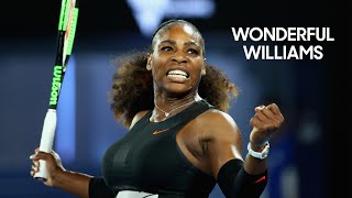 Super Serena Williams Soars to Victory  Australian Open 2017 [upl. by Leamhsi832]