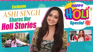 Ashi Singh Recall Her Unforgettable Holi Movements  Exclusive [upl. by Ainitsirc]