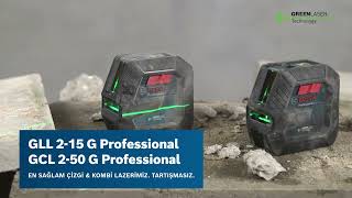 Bosch Professional GLL 2 15 G ve GCL 2 50 G Şimdi hiç olmadığı kadar sağlam [upl. by Clair]