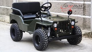 For sale ATV Jeep Willys Brand NEW BARU quotSOUND TEST istimewa [upl. by Borman]