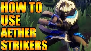 Dauntless  How To Use Aether Strikers For Beginners In Dauntless On PS4 [upl. by Amberly167]