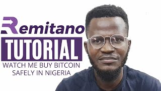 Remitano Tutorial How to buy Bitcoin in Nigeria Safely despite the CBN ban on Crypto Transactions [upl. by Ellehcan]