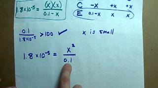 pH of a Weak Acid 01 M Acetic Acid EXAMPLE [upl. by Nylsor]