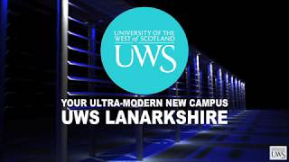 New UWS Lanarkshire Campus [upl. by Hachman]